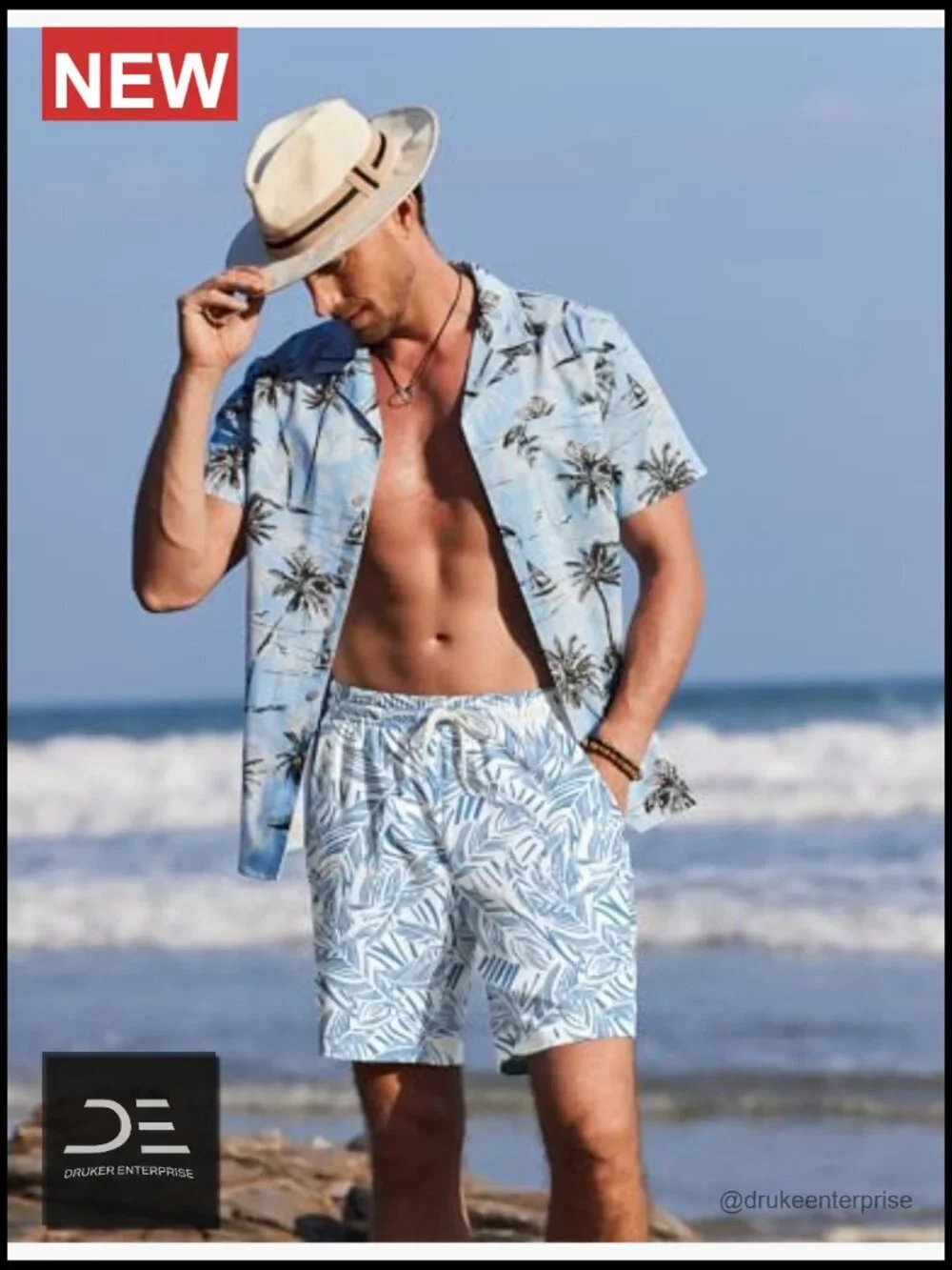 Men's Quick Dry UPF 30 Swim Trunks 7